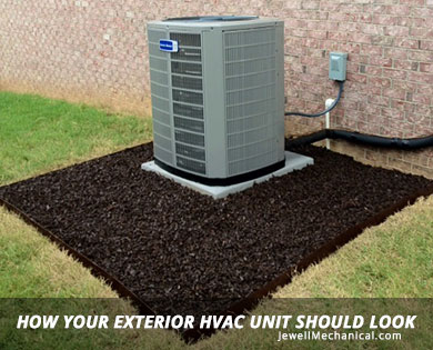 How your exterior HVAC unit should be maintained