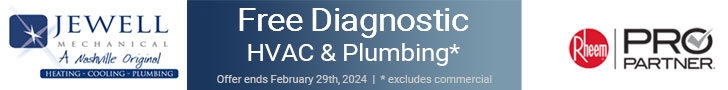 Free diagnostic for all residential HVAC & Plumbing Service Calls