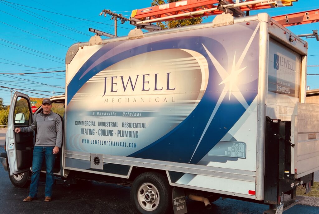 Jewell Mechanical Plumbing Services Truck 